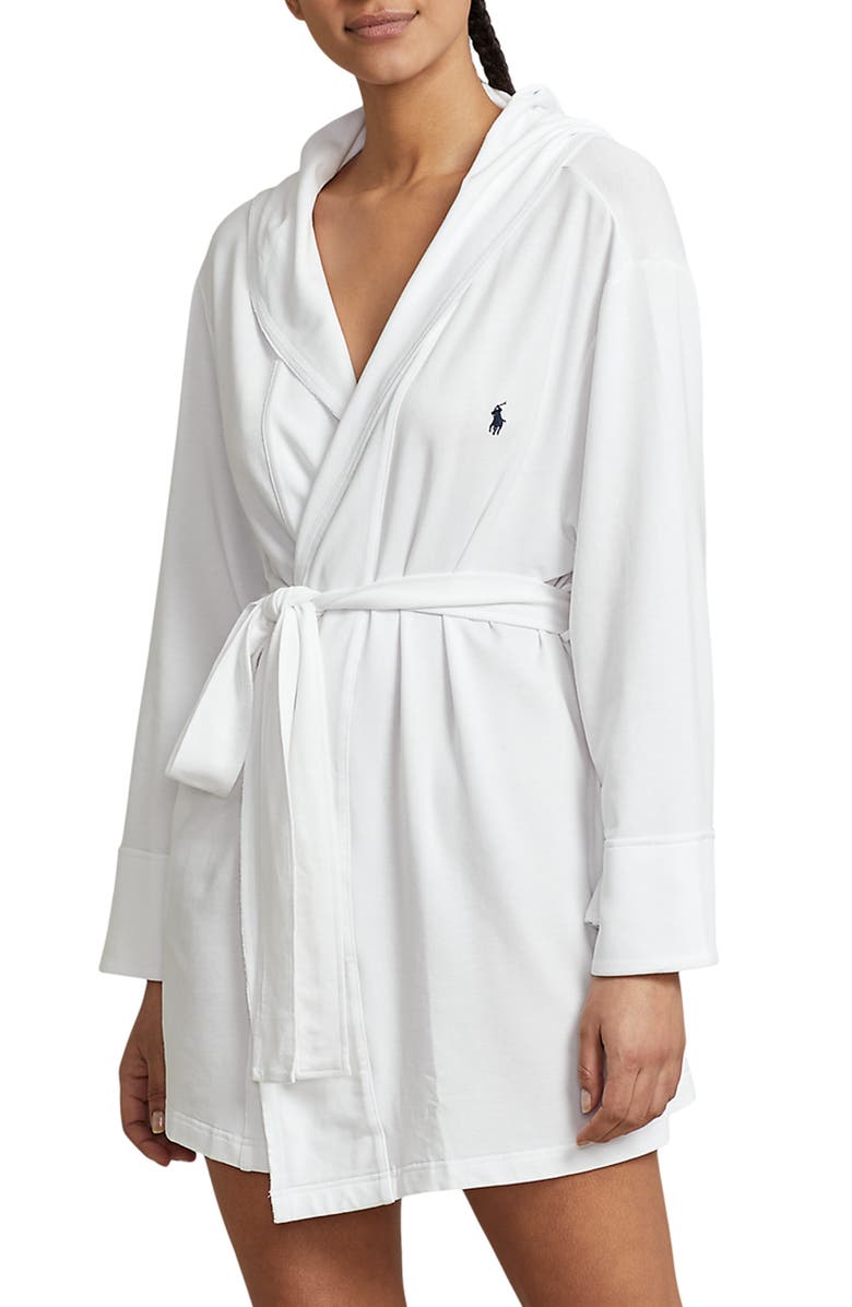 Polo Ralph Lauren Short Hooded Robe, Main, color, 