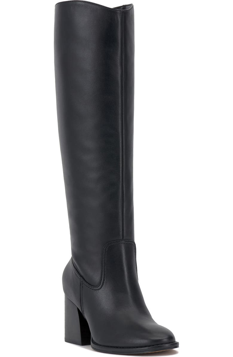 Vince Camuto Leila Block Heel Knee High Boot, Main, color,
