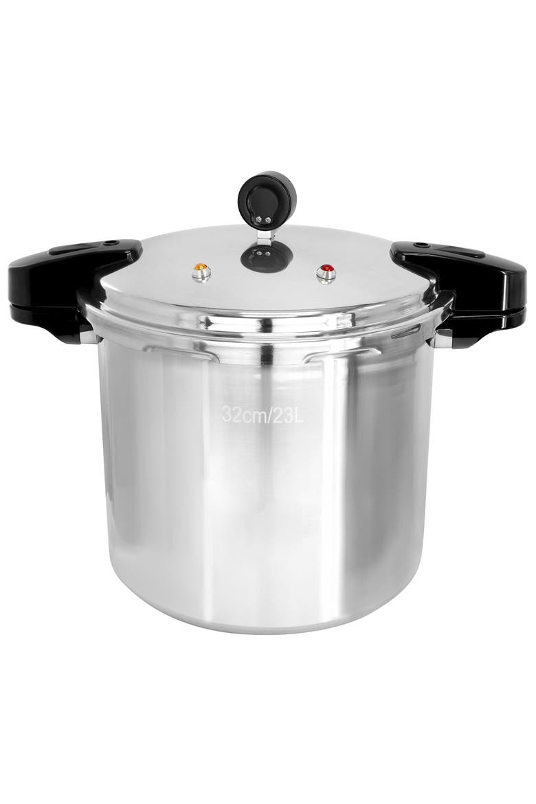 24 Quart Aluminum Stovetop Pressure Cooker, Alternate, color, Silver