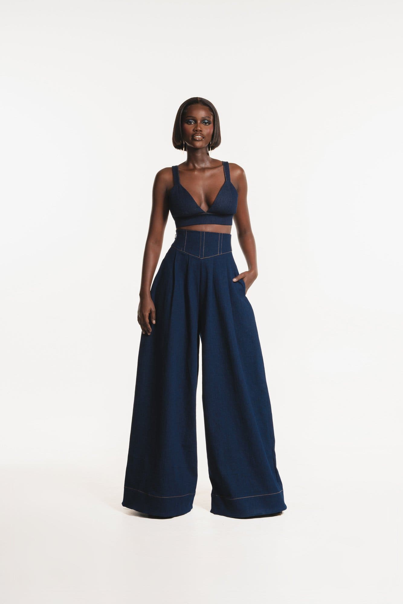 selected Denim Blue