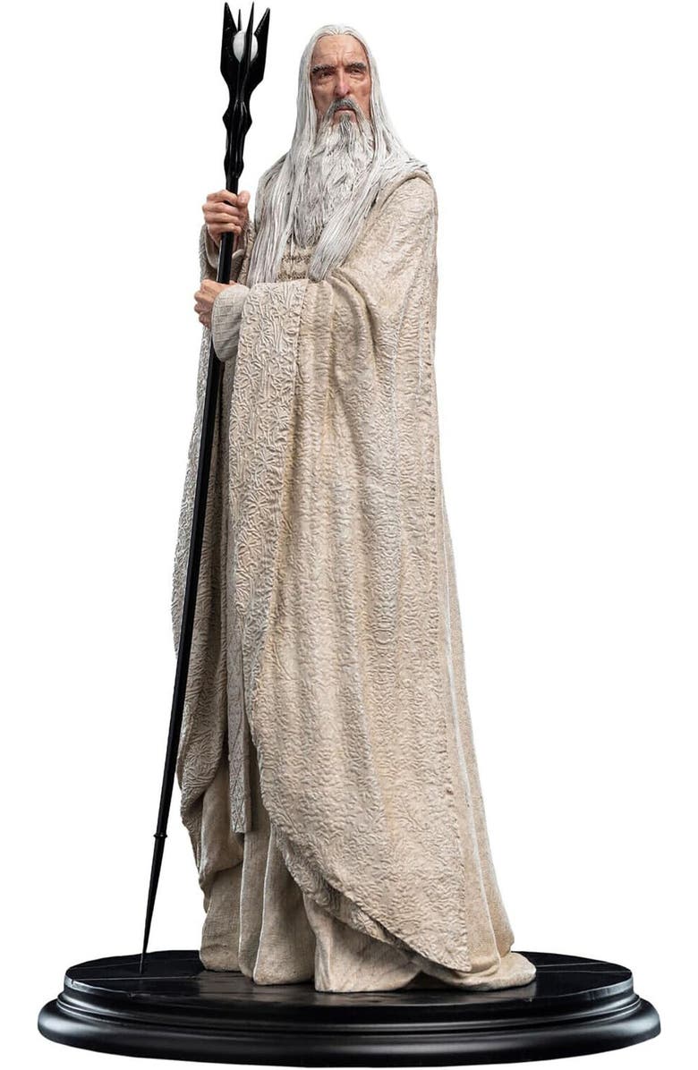 Weta Workshop Lotr - Saruman The White Classic Series Polystone, Main, color, 