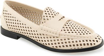 Reaction Kenneth Cole Zoila Perforated Loafer (Women) | Nordstromrack
