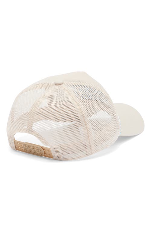 Worn/west Margs Patch Trucker Hat In Sand