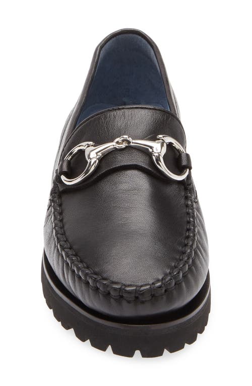 Robert Zur Soho Classic Bit Loafer In Black