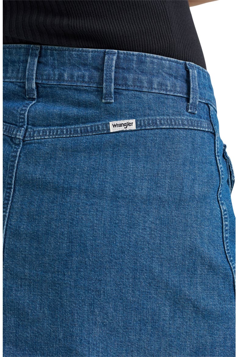 Western Patch Pocket Denim Miniskirt, Alternate, color, PRAIRIE DRIFT