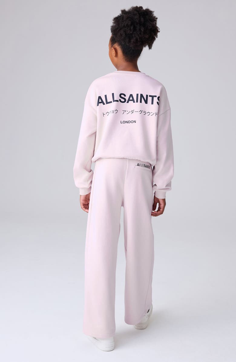 smALLSAINTS by ALLSAINTS Kids' Underground Sweatshirt & Sweat Pants Set, Alternate, color, Pink