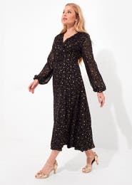 Joe Browns Starry Georgette Midi Dress