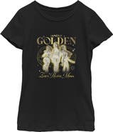 KPop Demon Hunters Girl's KPop Demon Hunters Huntrix The Golden Girls Graphic T-Shirt