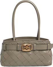 Sam Edelman Cleo Woven Leather Shoulder Bag