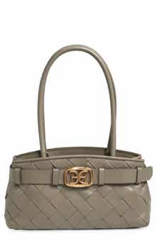 Sam Edelman Cleo Woven Leather Shoulder Bag