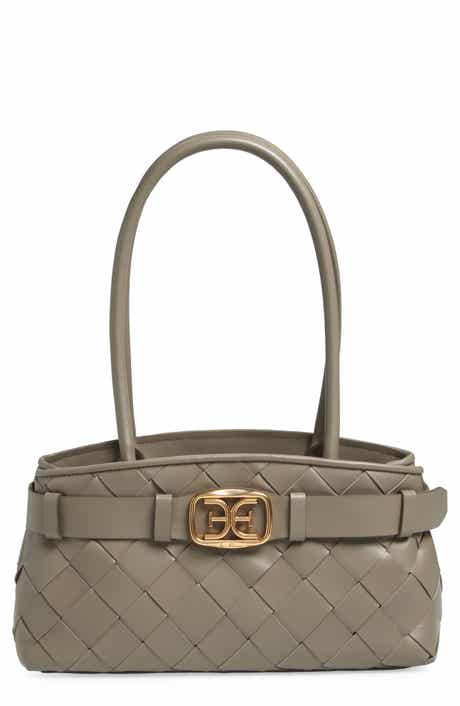 Sam Edelman Cleo Woven Leather Shoulder Bag