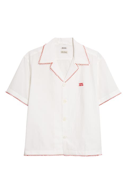 Rebud Cotton Voile Camp Shirt