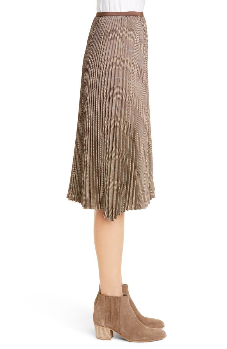 Polo Ralph Lauren Rese Pleated Plaid Skirt, Alternate, color,