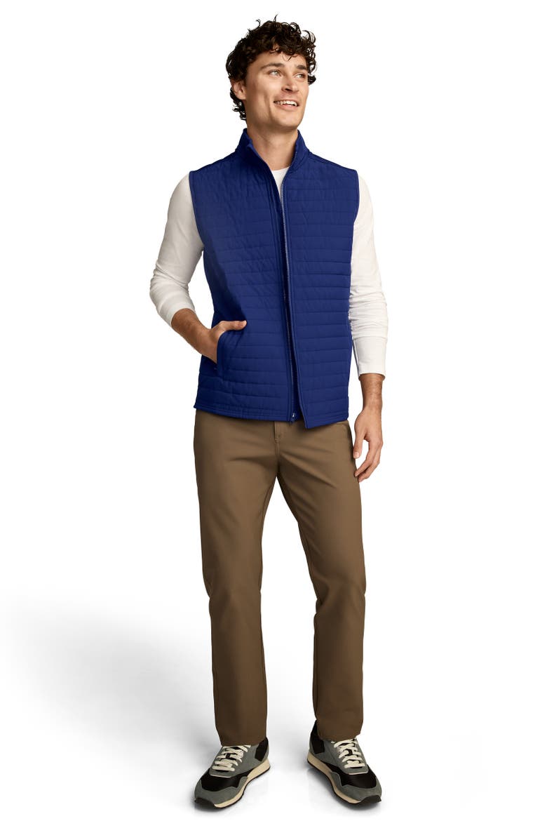Men's EverActive Mixed Media Vest, Alternate, color, Majestic Blue