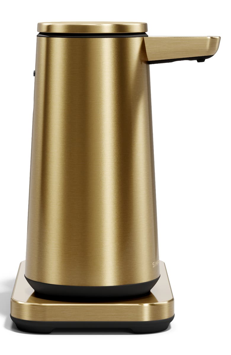 simplehuman Rechargeable Sensor Pump Foam Soap Dispenser with Caddy Cup, Alternate, color, 