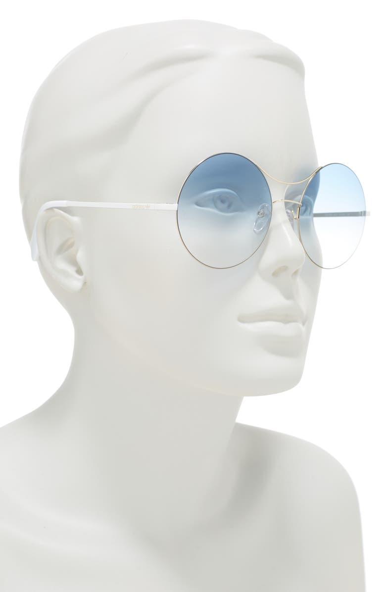 adidas Originals 57mm Round Sunglasses, Alternate, color, 