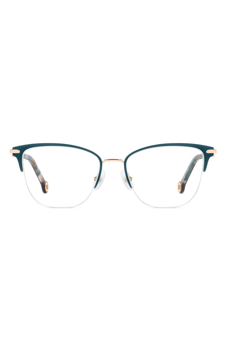Carolina Herrera 52mm Cat Eye Reading Glasses, Main, color, 
