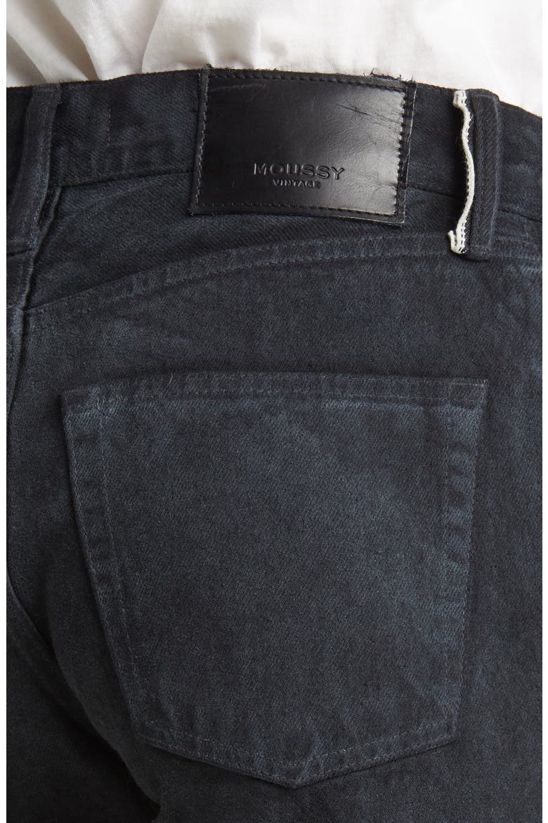 Banning Ankle Straight Leg Jeans, Alternate, color, BLACK