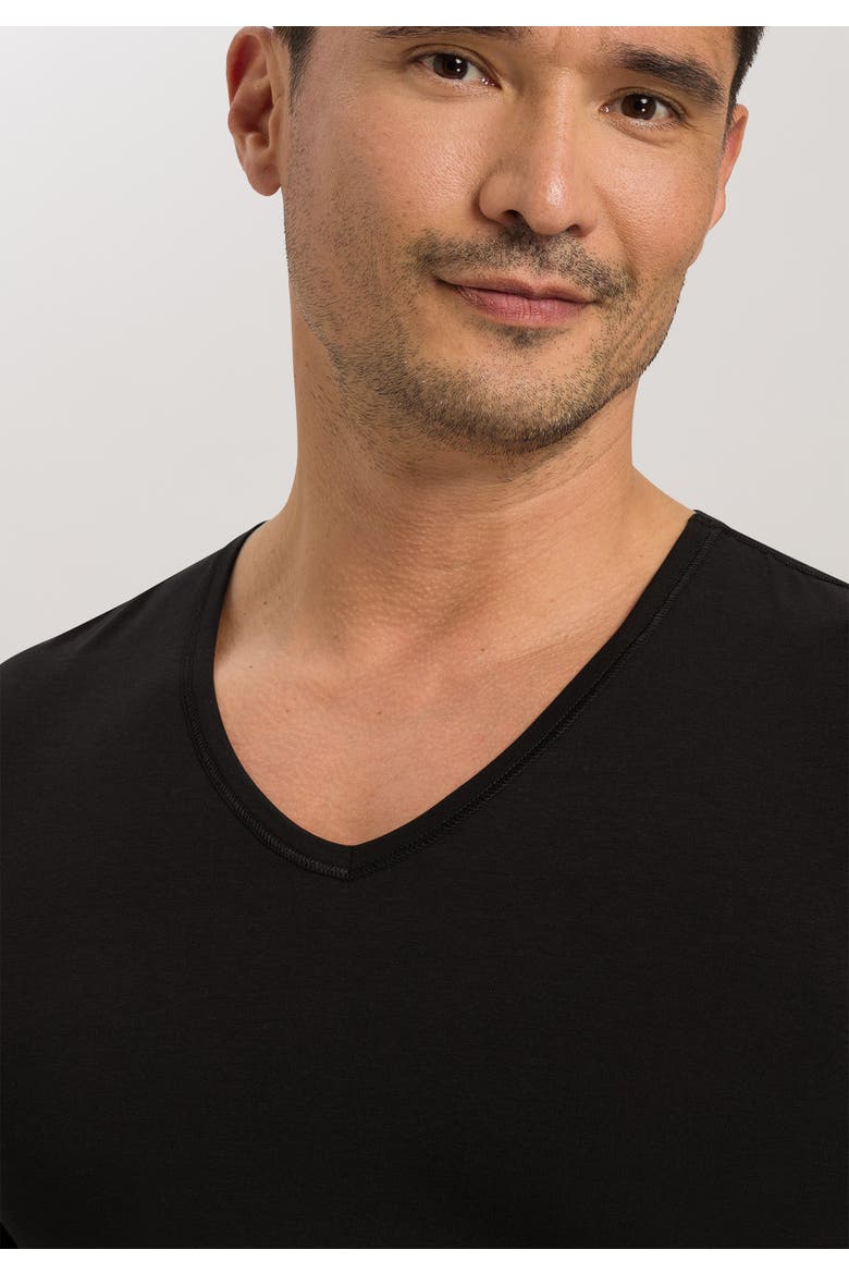 Natural Function V-Neck T-shirt, Alternate, color, Black