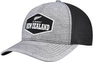 '47 Men's '47 Gray All Blacks Generic Mass Rodeo Patch Trucker Adjustable Hat