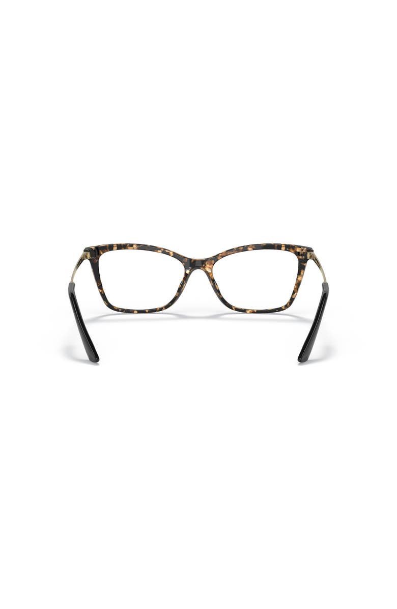 Dolce&Gabbana 54mm Rectangle optical glasses, Alternate, color, Black