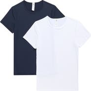 YOGALICIOUS 2-Pack Tara Air Cloud Jersey T-Shirts