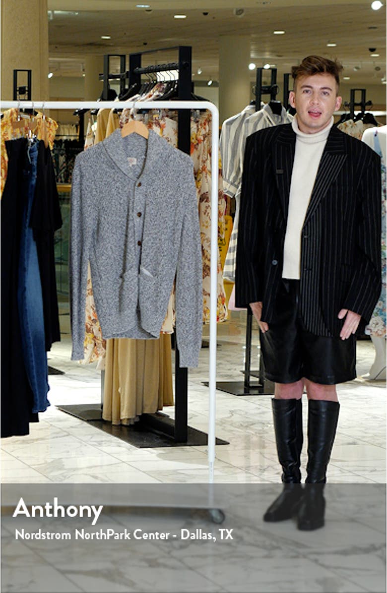 Marl Cotton Blend Cardigan, sales video thumbnail