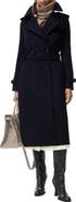 Burberry Long Cashmere Kensington Trench Coat