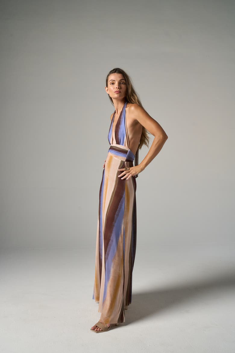 Sage Dress, Alternate, color, Blue Multi