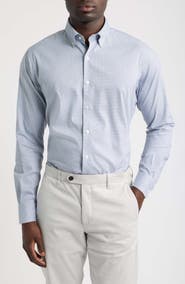 Peter Millar Greg Crown Long Sleeve Stretch Sport Shirt