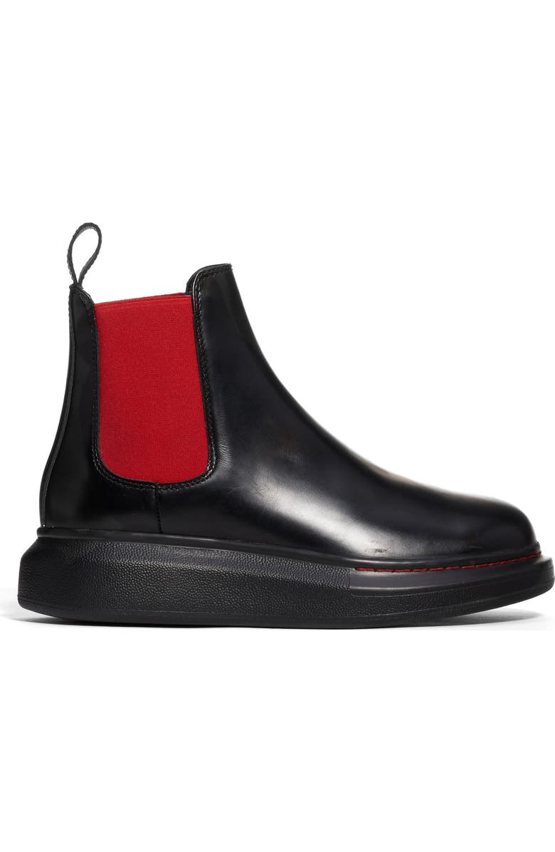 McQueen Alexander McQueen Platform Chelsea Boot, Alternate, color,