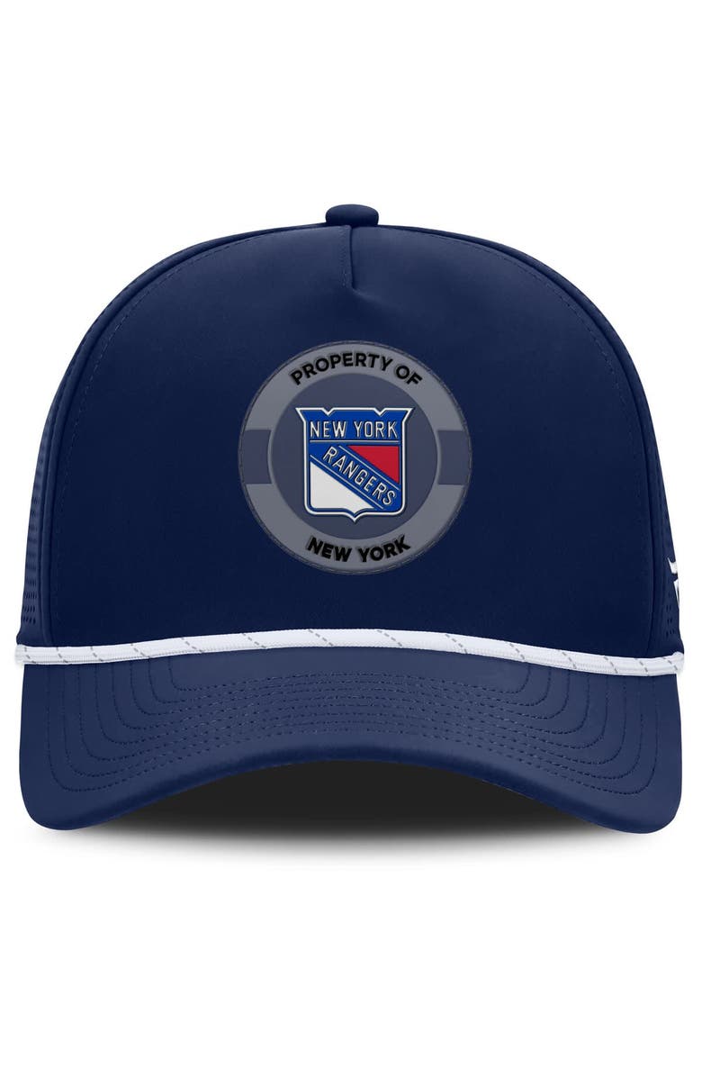 FANATICS Men's Fanatics Navy New York Rangers Authentic Pro Rink Adjustable Hat, Alternate, color, Navy