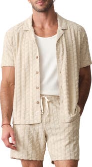Marine Layer Leo Terry Button-Up Camp Shirt