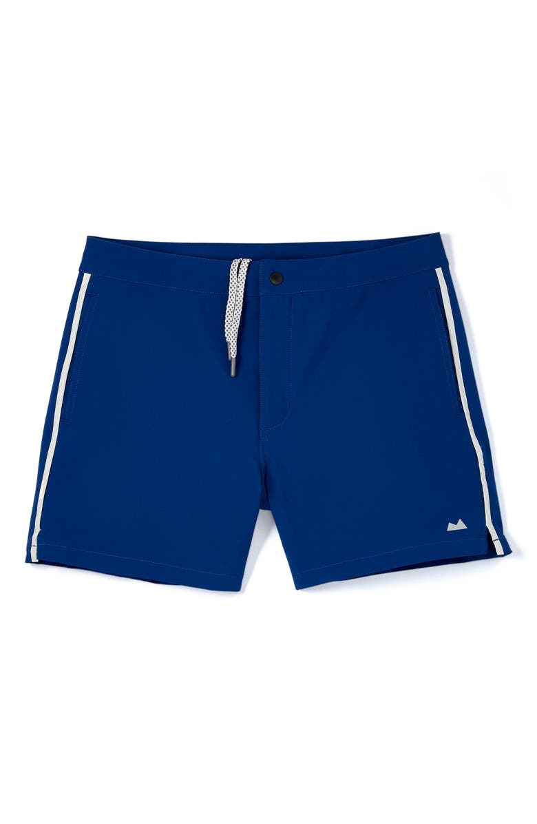 Myles Apparel Sutro Swim Trunk, Main, color, Deep Indigo