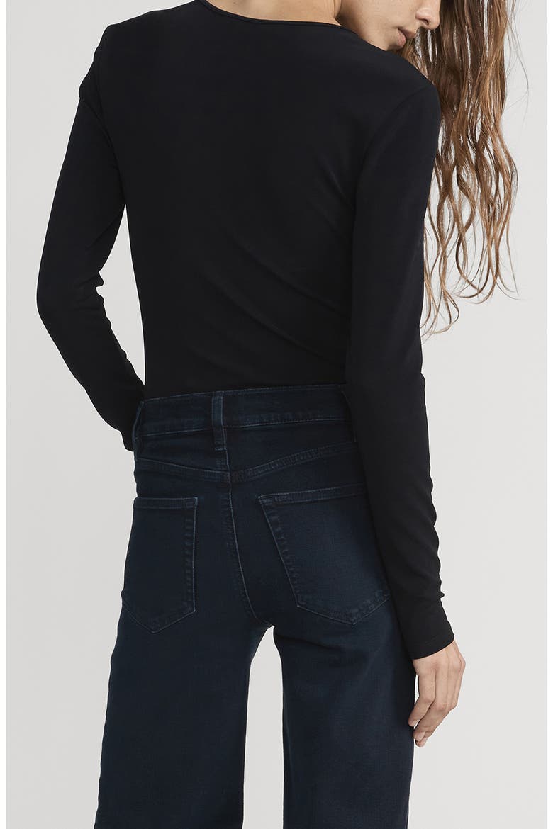 The Keyhole Long Sleeve Top (Women) | Nordstrom