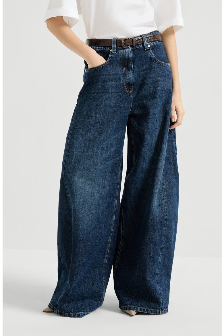 Authentic denim trousers, Main, color, Dark Denim