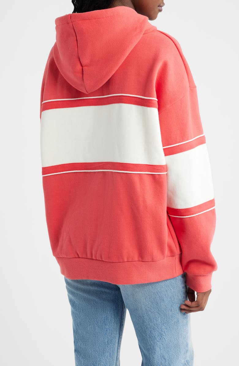 Rip Curl Surf Side Heritage Hoodie, Alternate, color, Deep Red