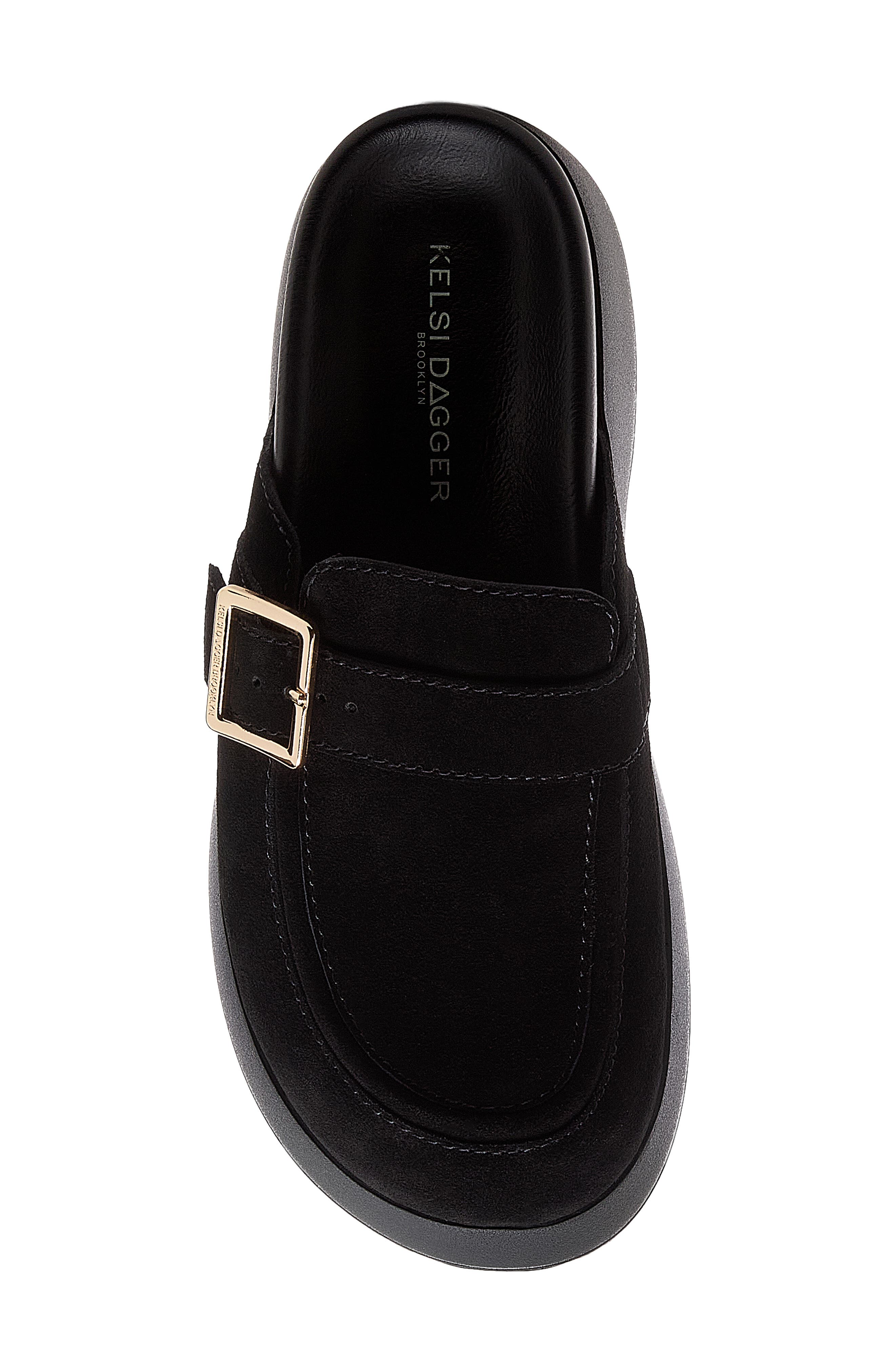 Imogin Clog, Alternate, color, BLACK
