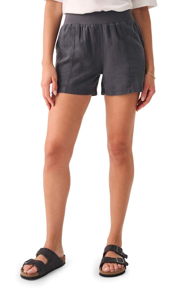 Arlie Day Shorts, Main, color, FADED BLACK