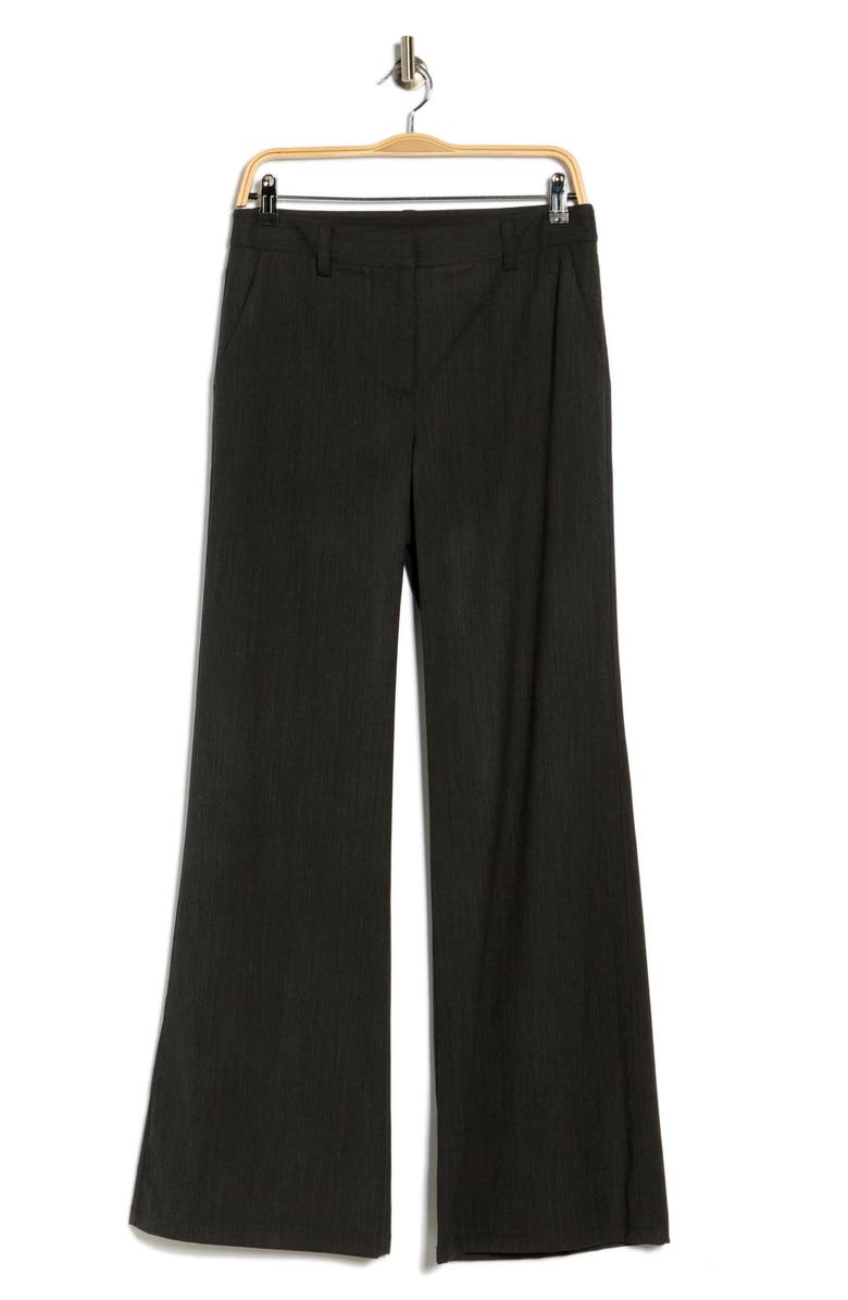 TWP Howard Stretch Wool Wide Leg Pants, Alternate, color, Dark Charcoal Grey