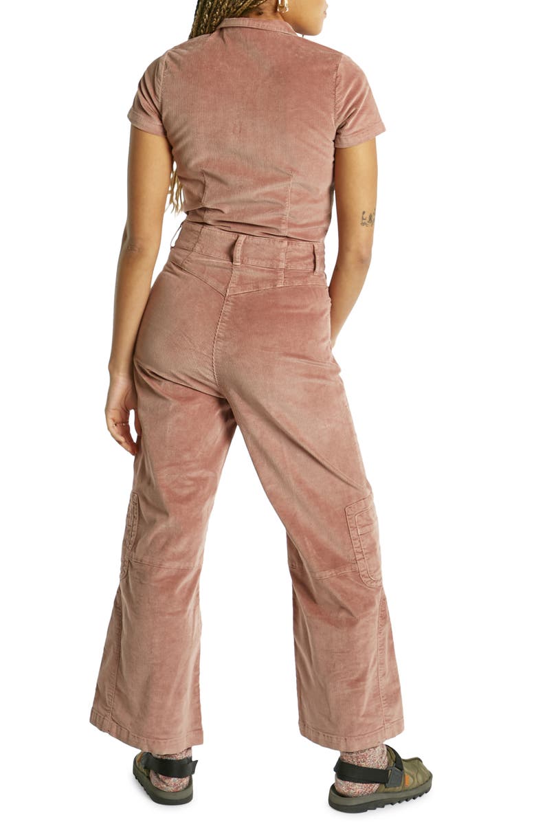 BDG Urban Outfitters Stretch Corduroy Utility Jumpsuit, Alternate, color,