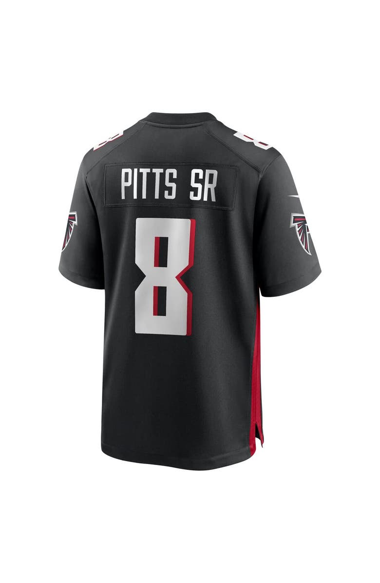 Nike Men's Nike Kyle Pitts Sr. Black Atlanta Falcons Team  Game Jersey, Alternate, color, Black