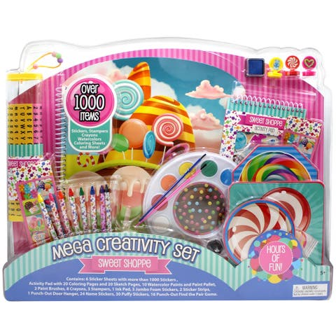 Mega Creativity Set, Sweet Shoppe Candy Themed Activities, Kids 5+
