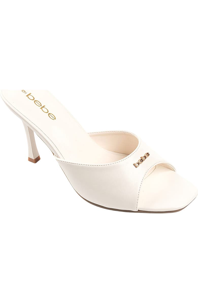 bebe Stiletto Mule Sandal, Main, color,