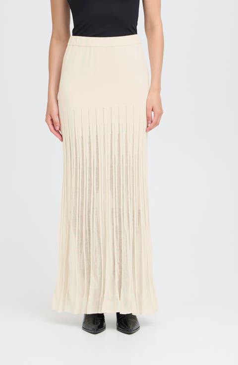 Ihboston SK2 Knit Maxi Skirt
