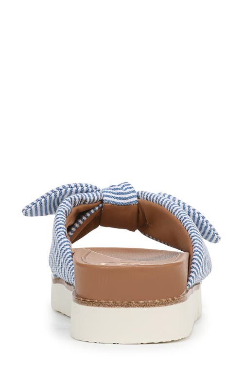 Sam & Libby Astrid Slide Sandal In Blue