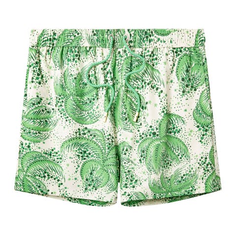 Palm Fronds Swim Trunks