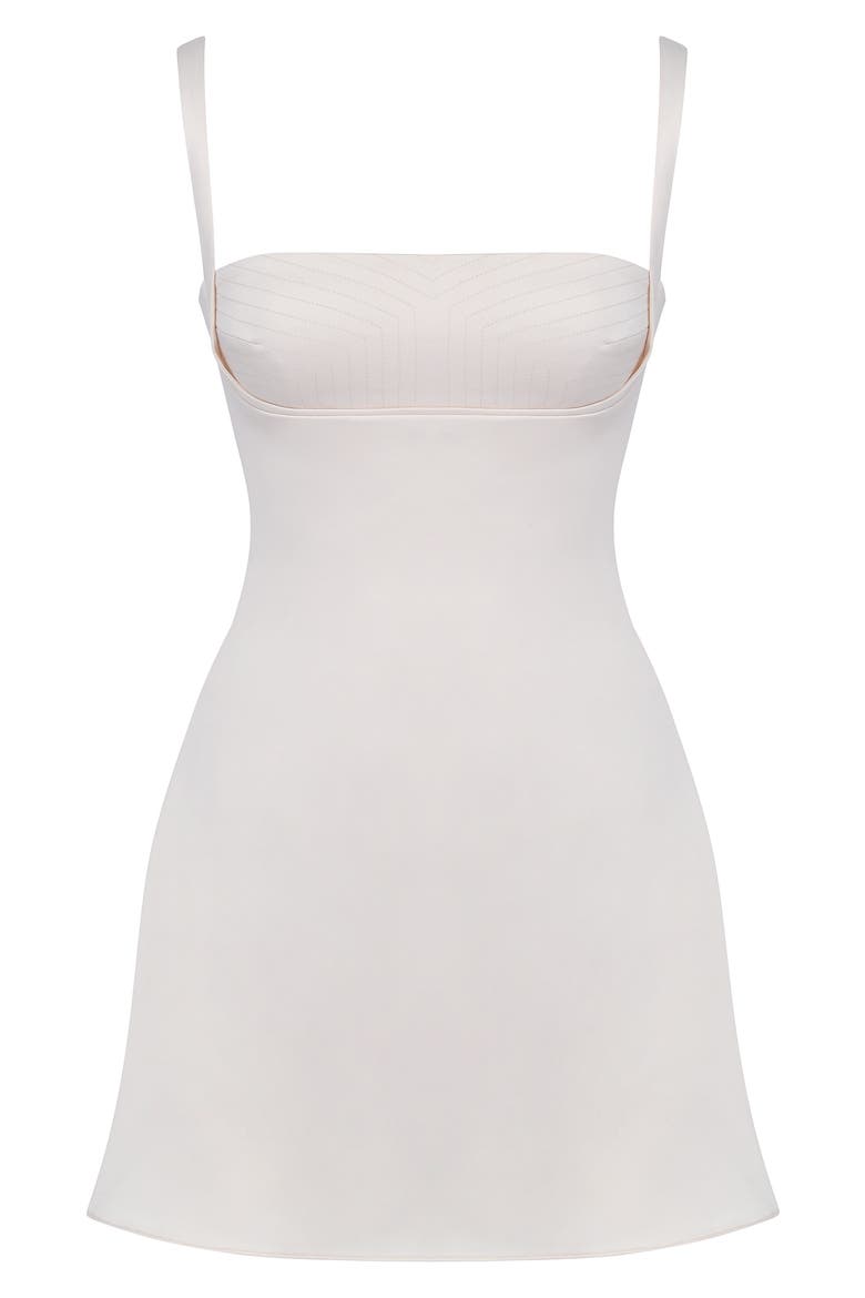 Kara Quartz Cocktail Minidress, Alternate, color, VINTAGE CREAM