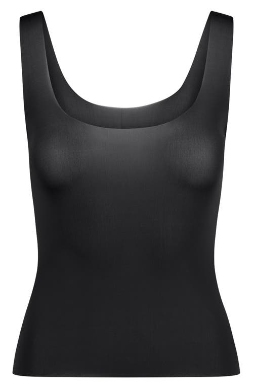 Skims Milky Sheer Tank In Black