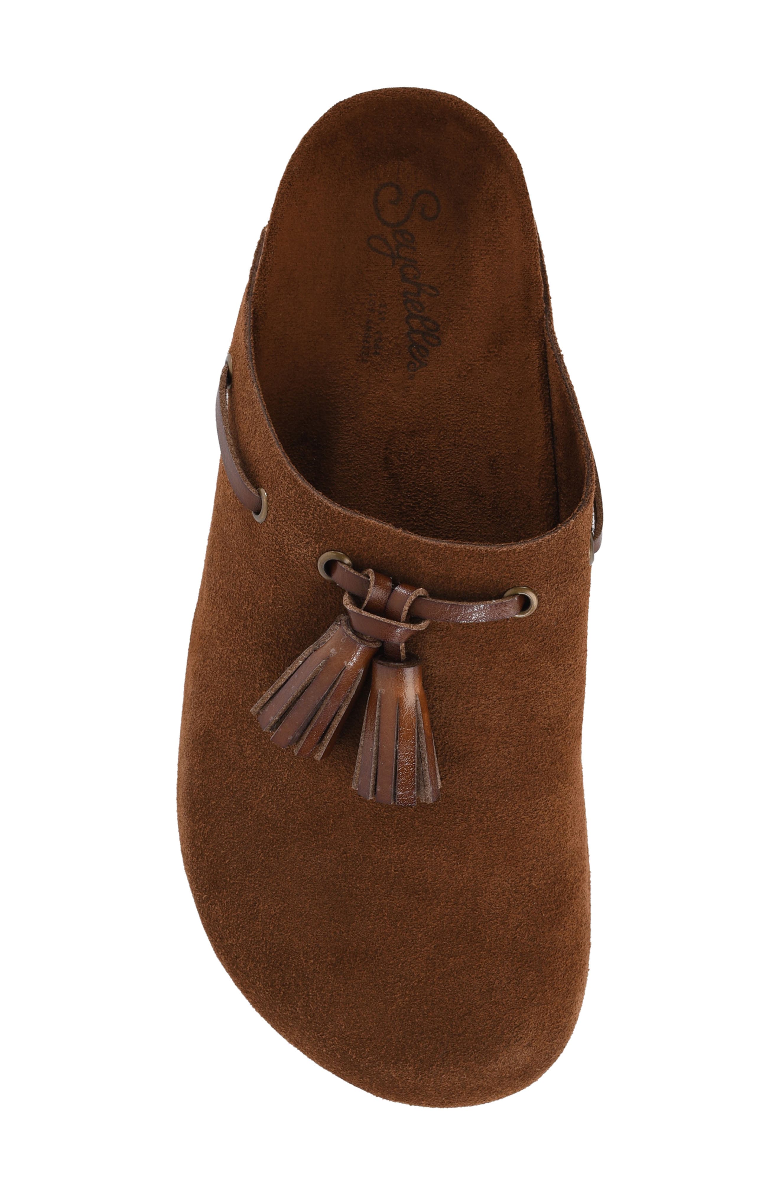 No Hassel Tassel Clog, Alternate, color, BROWN